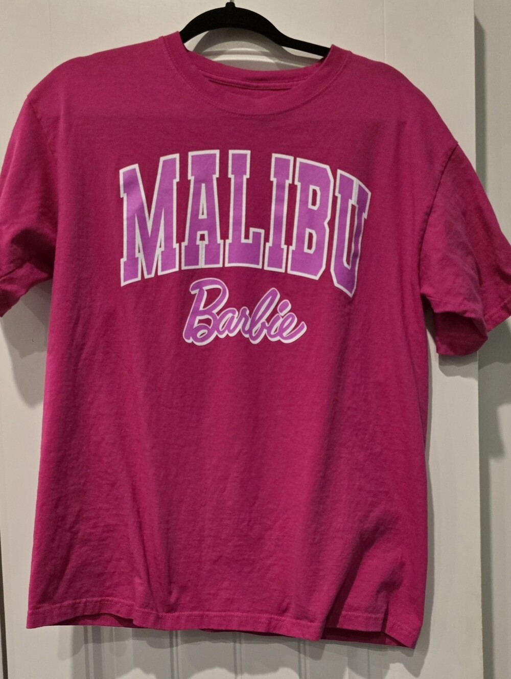 Malibu Barbie Hot Pink Graphic Tee